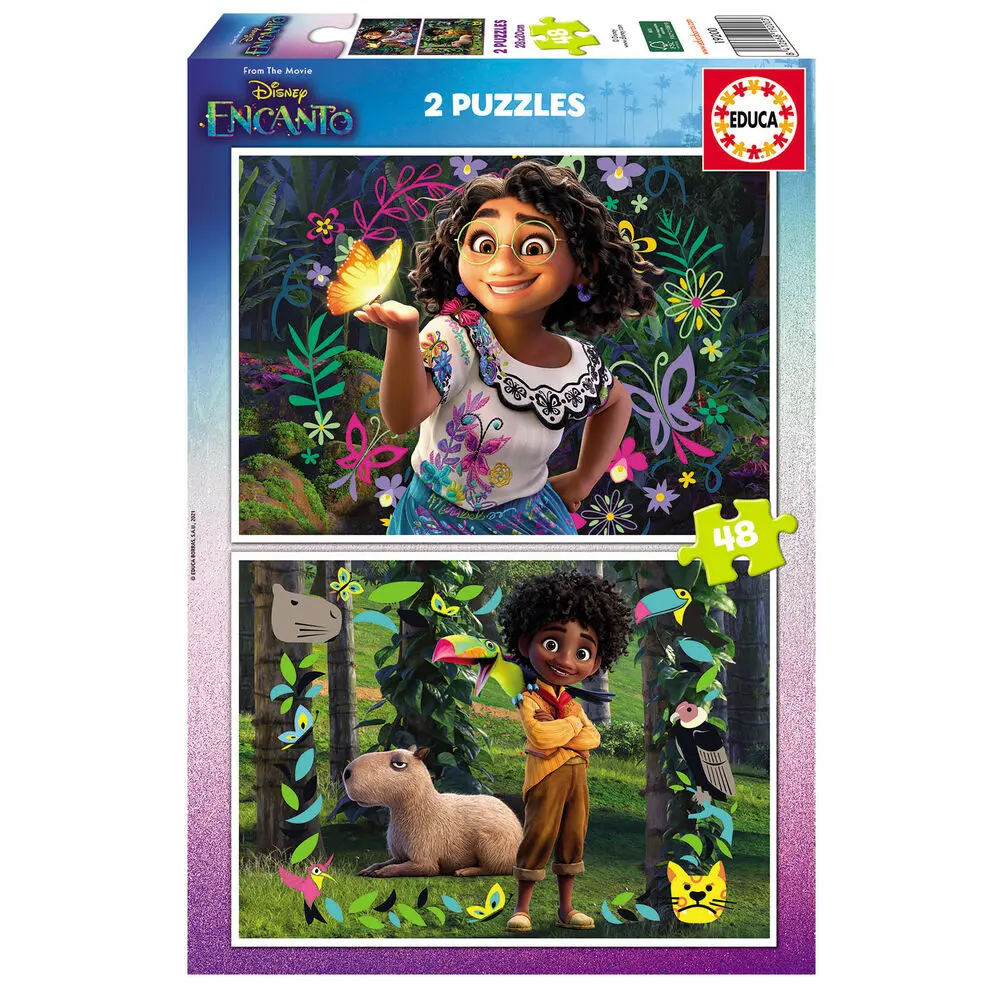 Puzzle Disney Encanto 2x48 elementów zdjęcie produktu