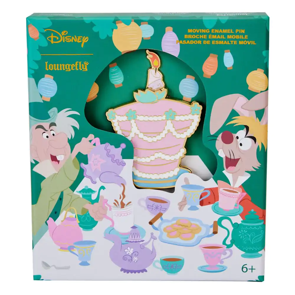 Disney by Loungefly Emaliowane przypinki Tort Nie-urodzinowy 3