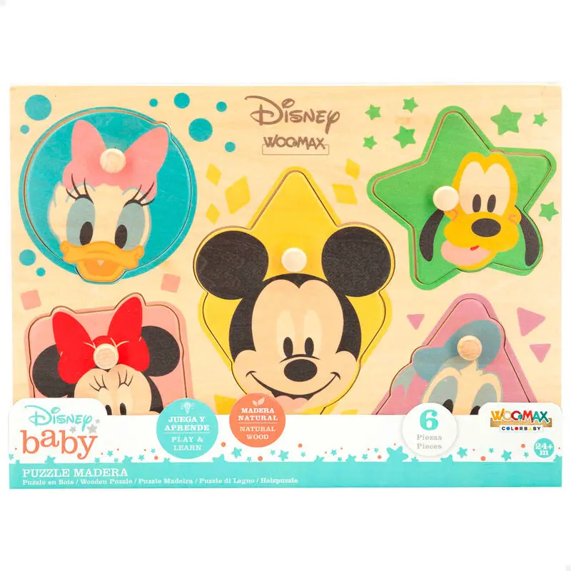 Disney drewniane puzzle zdjęcie produktu