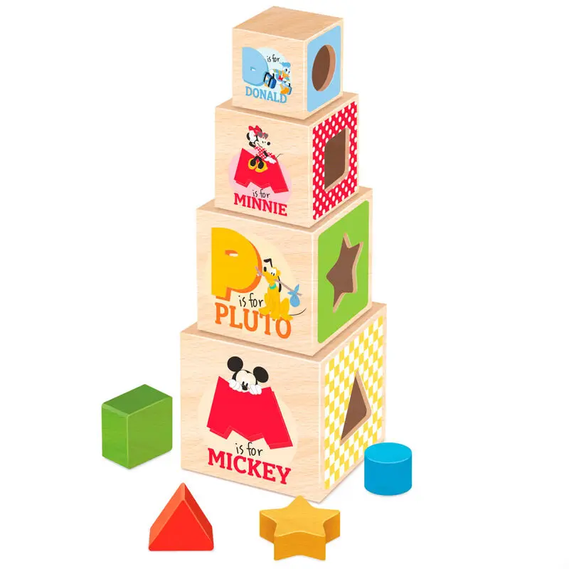 Disney drewniana wieża z kostek zdjęcie produktu