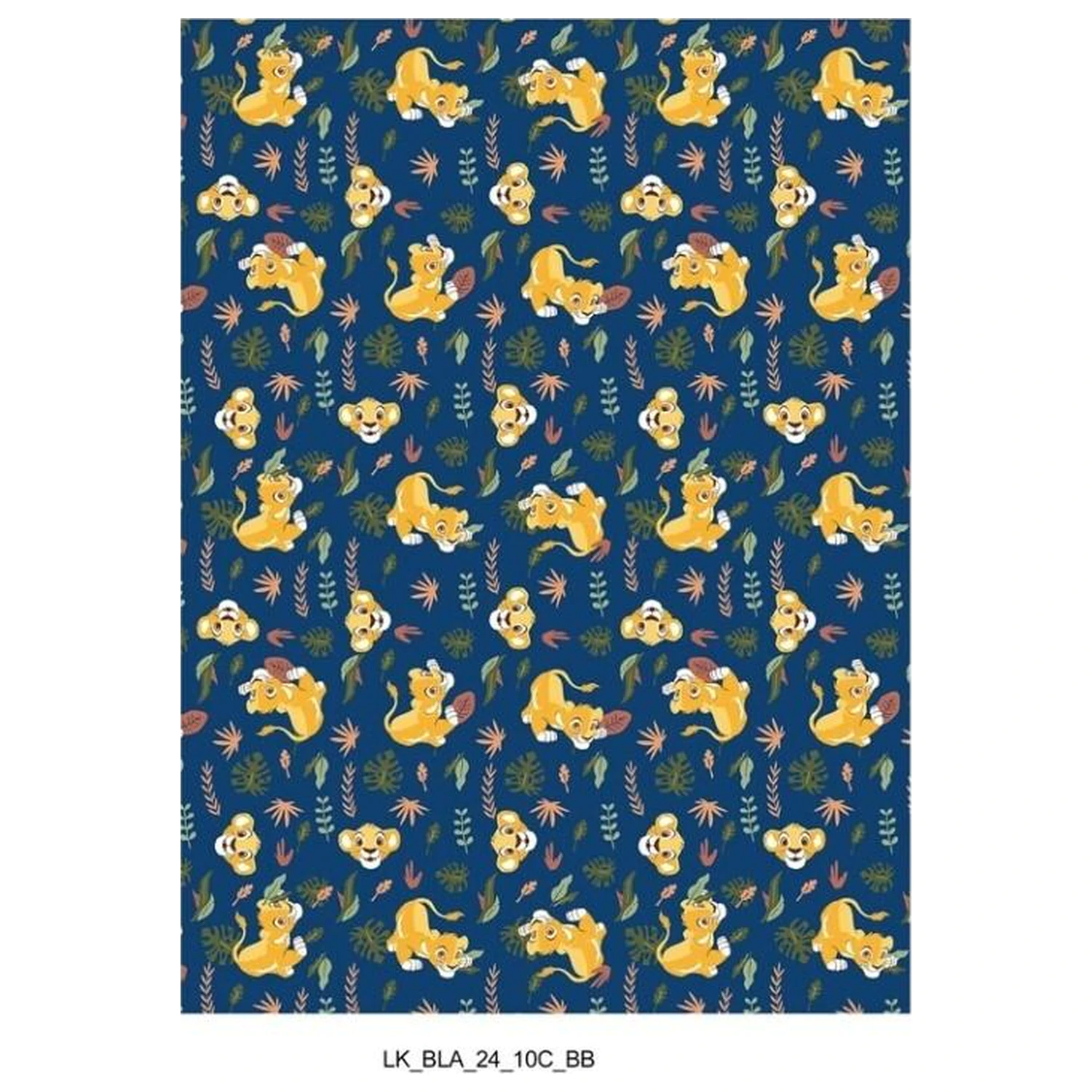 DISNEY Koc flanelowy 110x150cm The Lion King zdjęcie produktu