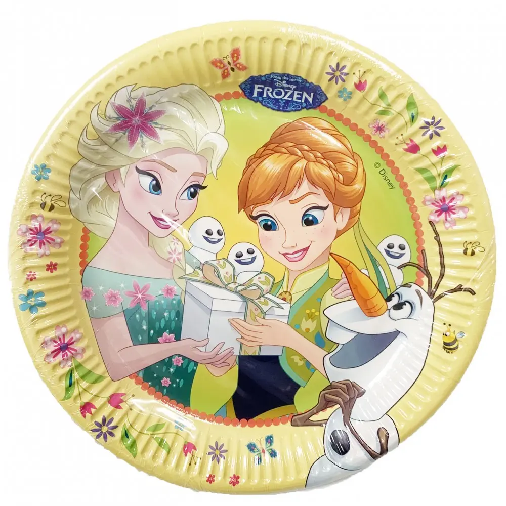 Disney Frozen Fever, Frozen Talerze papierowe 8 szt. 23 cm zdjęcie produktu