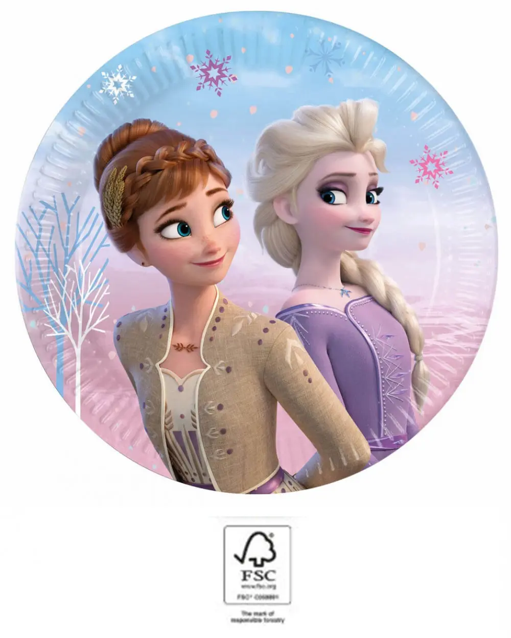 Disney Frozen II Wind Spirit, Disney Frozen II Talerze papierowe 8 sztuk 20 cm FSC zdjęcie produktu