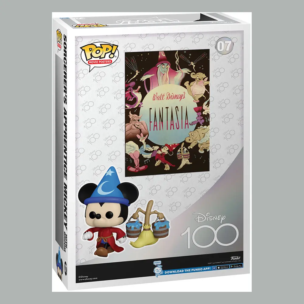 Disney POP! Plakat Filmowy i Figurka Fantasia 9 cm zdjęcie produktu