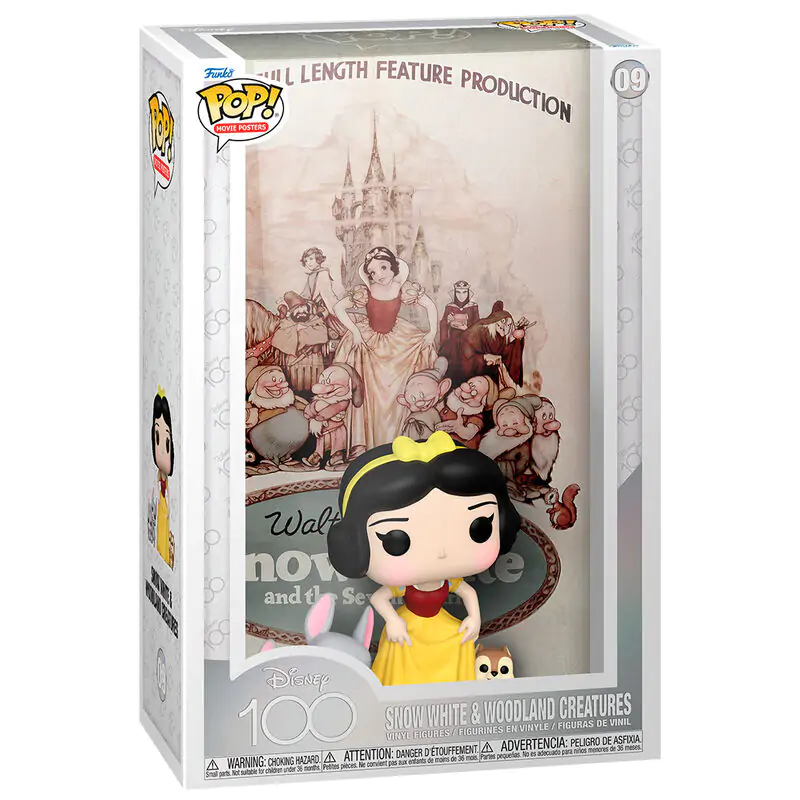 Disney POP! Plakat Filmowy i Figurka Królewna Śnieżka 9 cm zdjęcie produktu