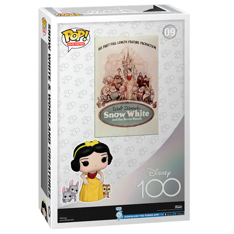 Disney POP! Plakat Filmowy i Figurka Królewna Śnieżka 9 cm zdjęcie produktu