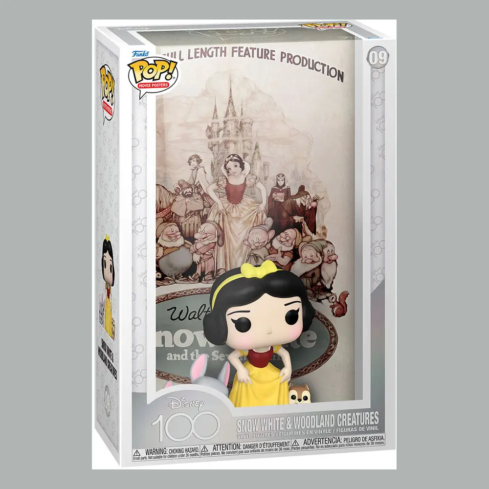 Disney POP! Plakat Filmowy i Figurka Królewna Śnieżka 9 cm zdjęcie produktu