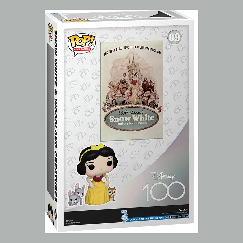 Disney POP! Plakat Filmowy i Figurka Królewna Śnieżka 9 cm zdjęcie produktu