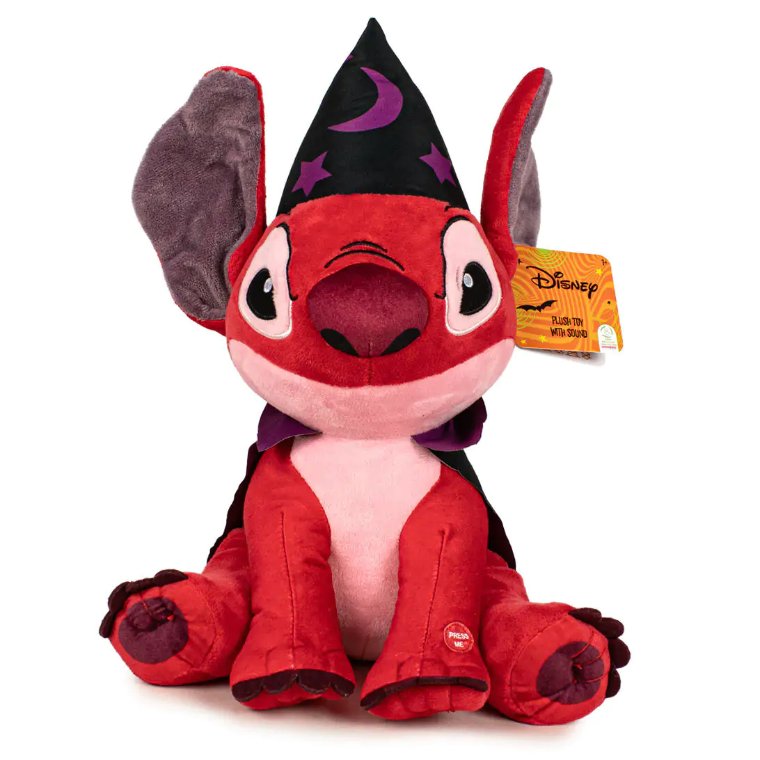 Disney Halloween Stitch Leroy pluszowa zabawka z dźwiękiem 28 cm zdjęcie produktu