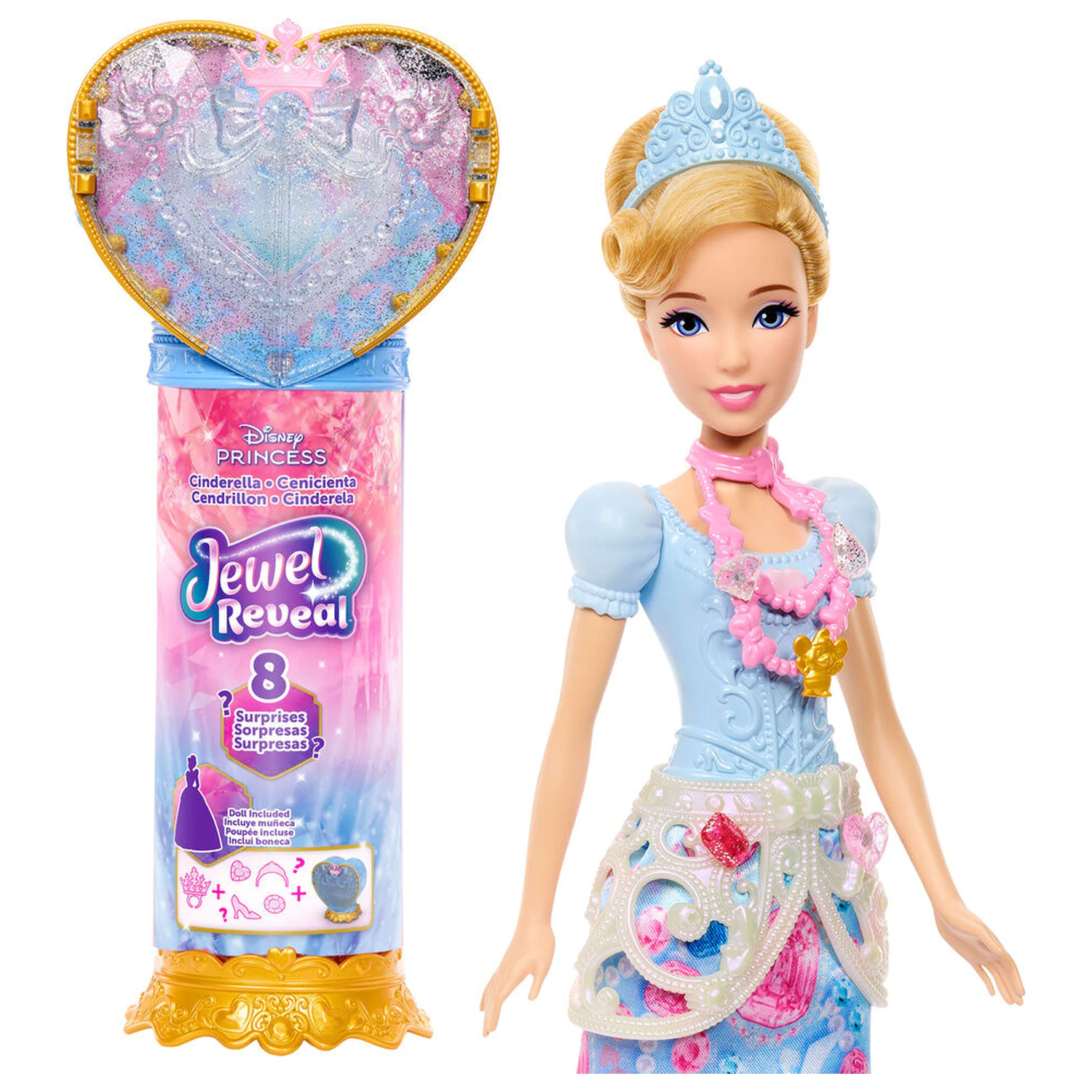 Disney Cinderella lalka Reveal zdjęcie produktu