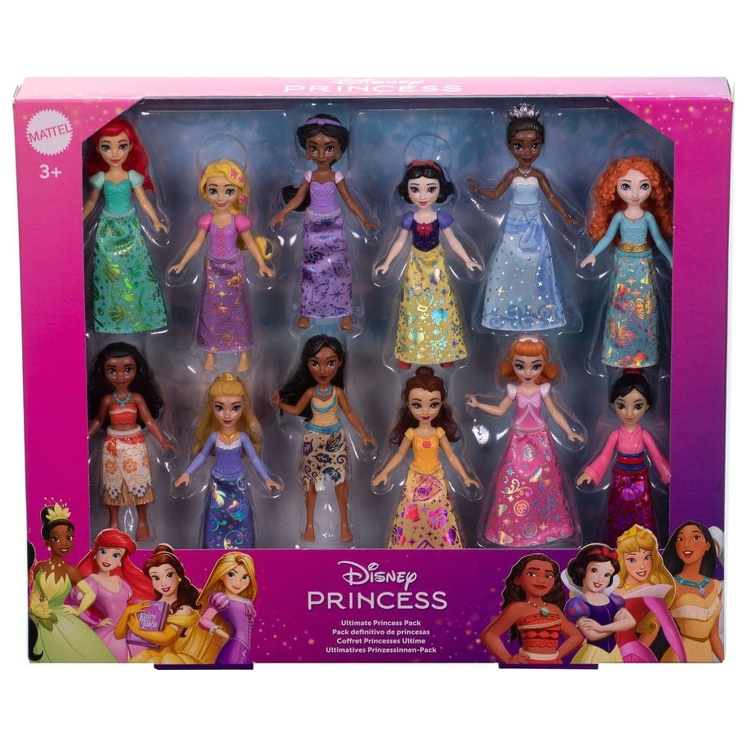Disney Princess paczka 12 figurek zdjęcie produktu