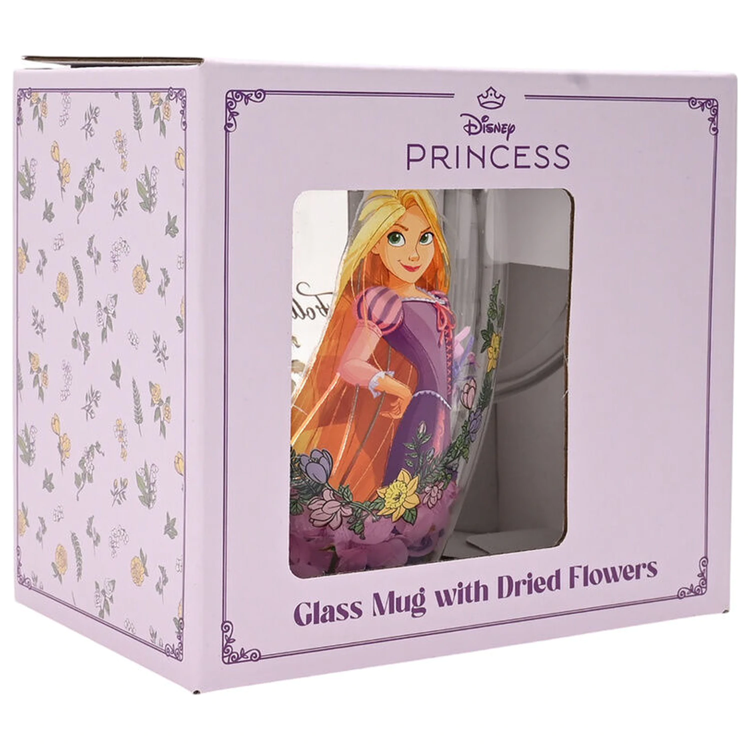 Disney Princess Rapunzel szklanka z suszonymi kwiatami 300 ml zdjęcie produktu