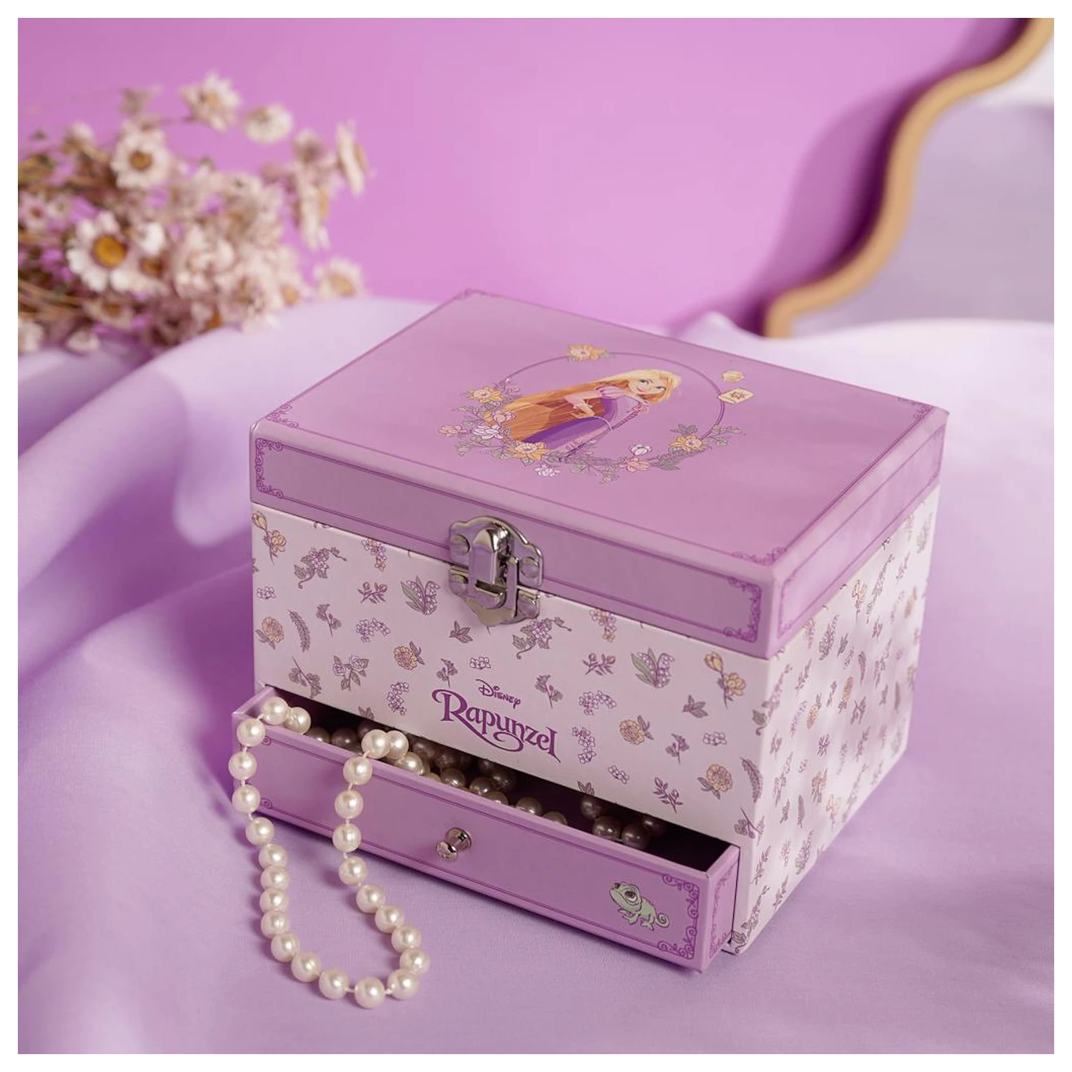 Disney Princess Rapunzel Musicalna Szkatułka na Biżuterię zdjęcie produktu