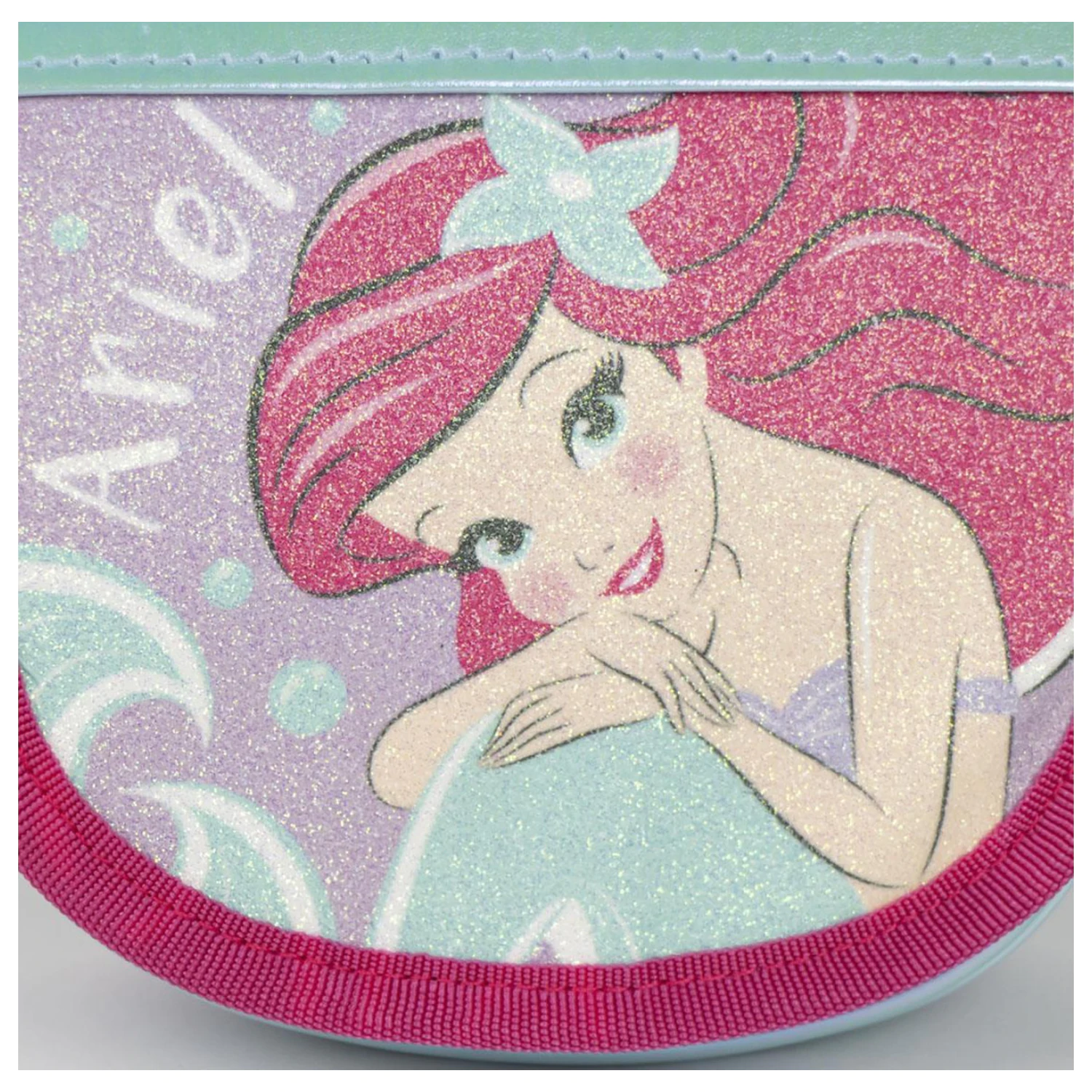Torba na ramię Disney Princess Ariel Brokatowa Crossbody zdjęcie produktu