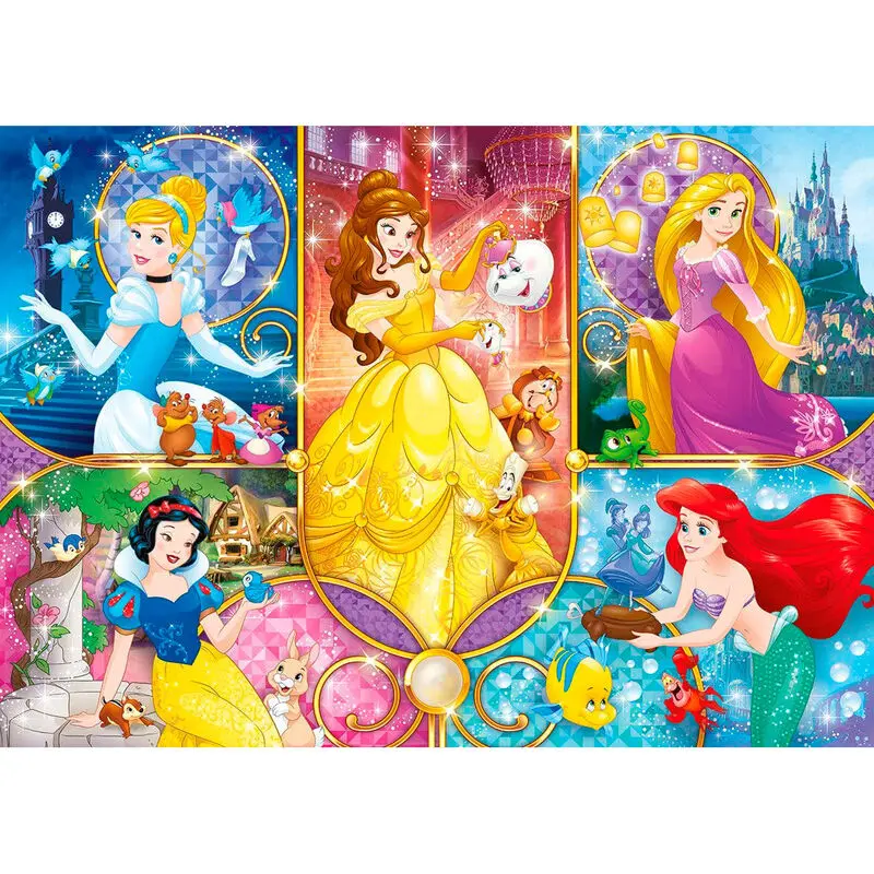 Disney Princess Brilliant puzzle 104 elementy zdjęcie produktu