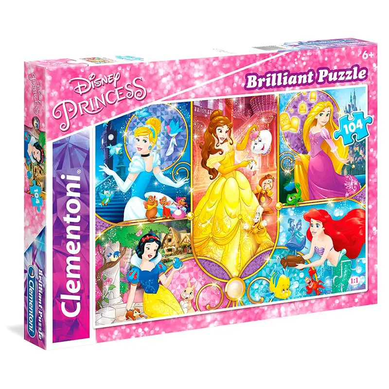 Disney Princess Brilliant puzzle 104 elementy zdjęcie produktu