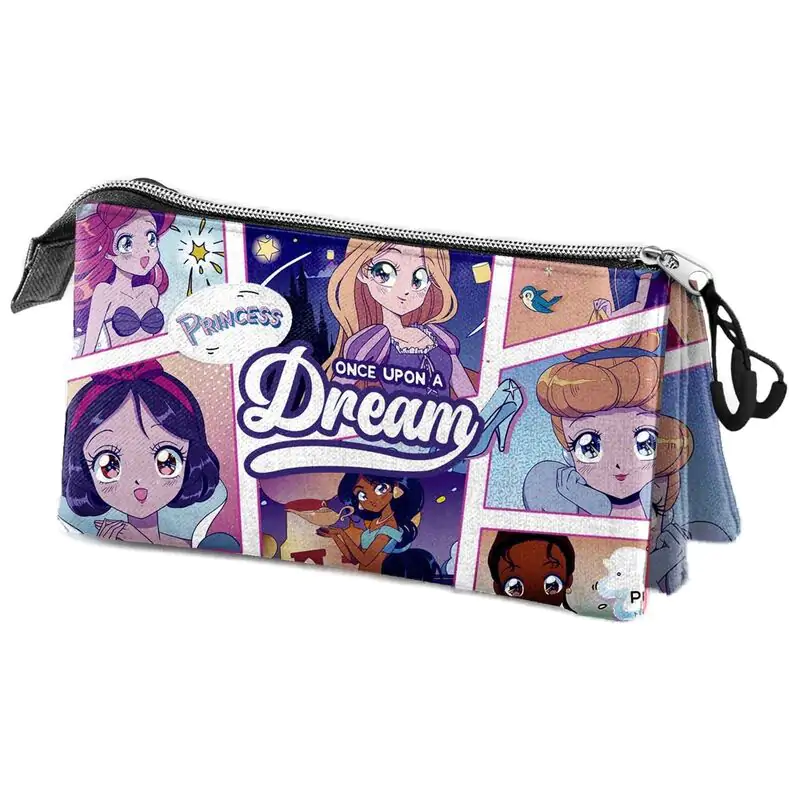 Piórnik trzykomorowy Disney Princess Comic zdjęcie produktu