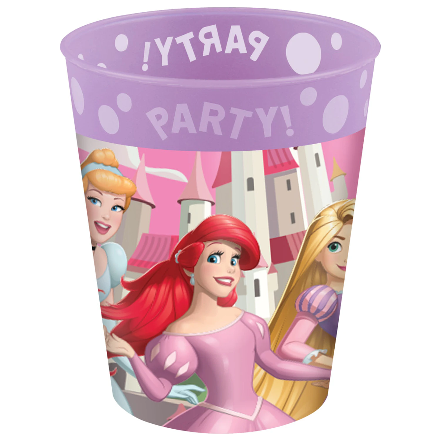 Disney Princesses Create Your World zestaw 4 kubków mikro premium plastikowych, 250 ml zdjęcie produktu