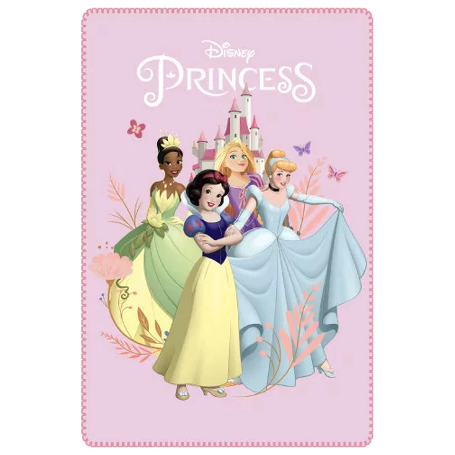 Koc polarowy Disney Princess Elegance 100x150 cm zdjęcie produktu