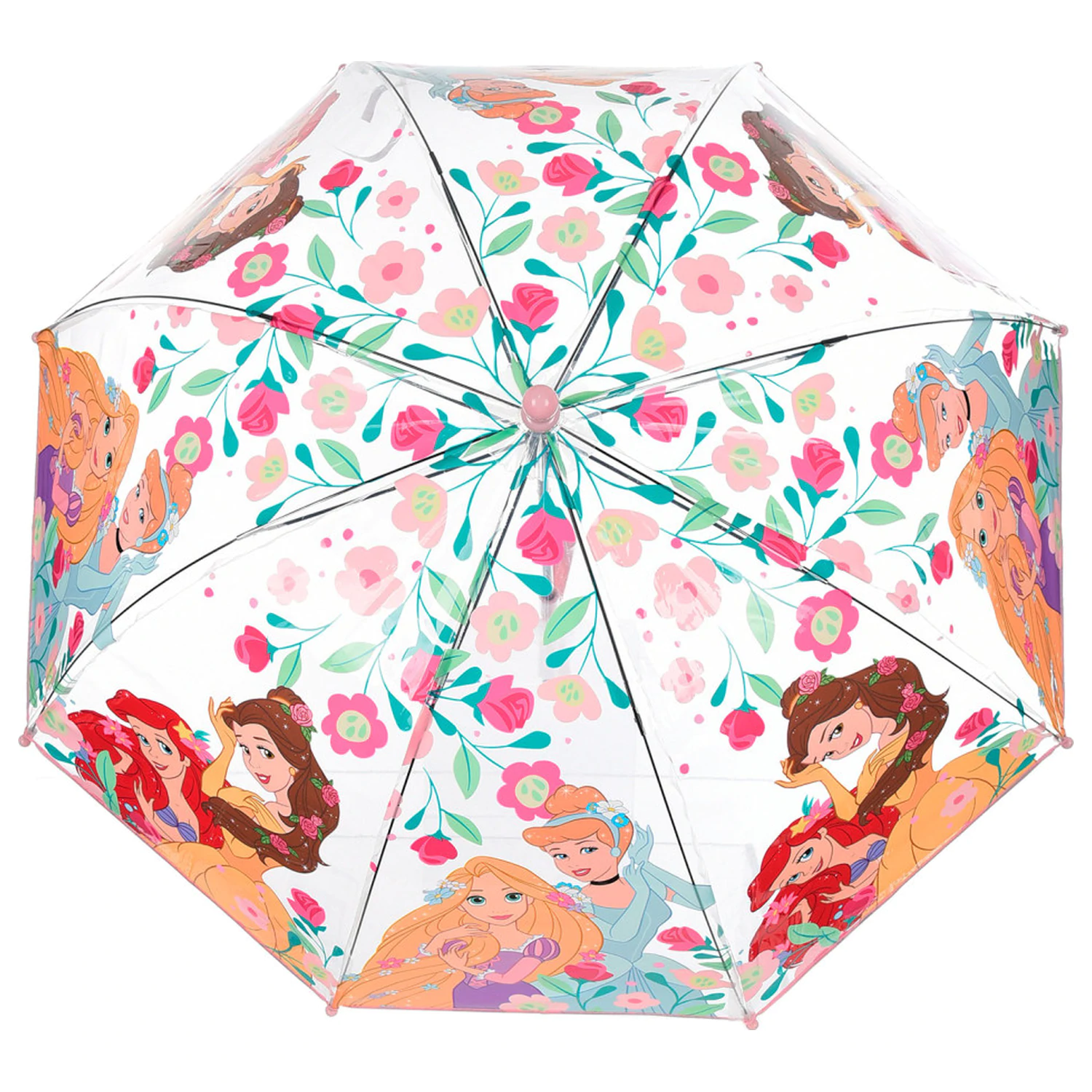 Disney Princesses Fairytale Przezroczysta dziecięca Parasolka Ø72 cm zdjęcie produktu
