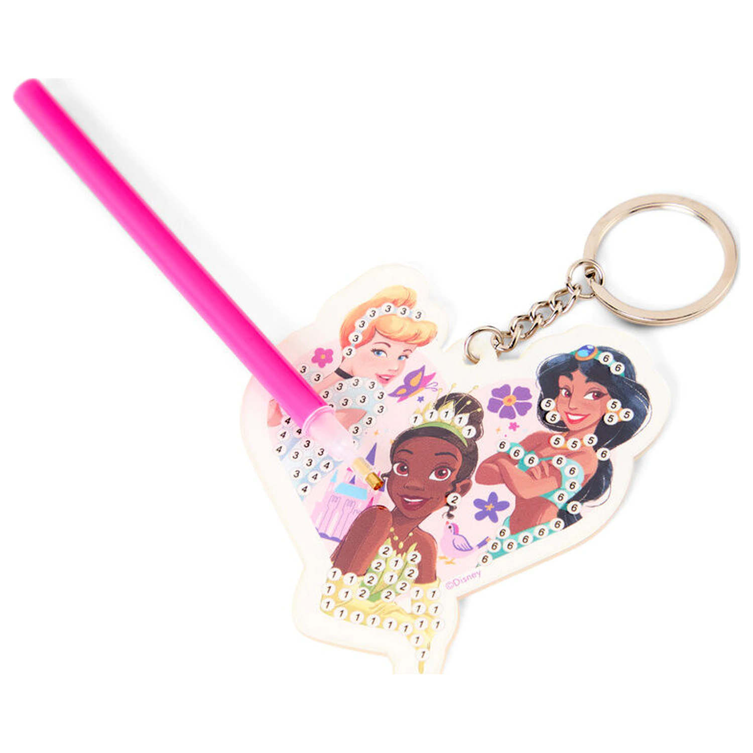 Zestaw do tworzenia diamentowych breloczków Disney Princess zdjęcie produktu