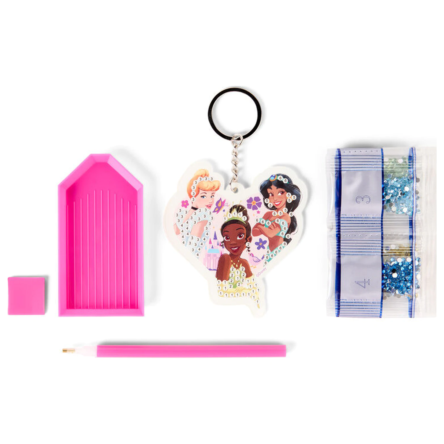 Zestaw do tworzenia diamentowych breloczków Disney Princess zdjęcie produktu