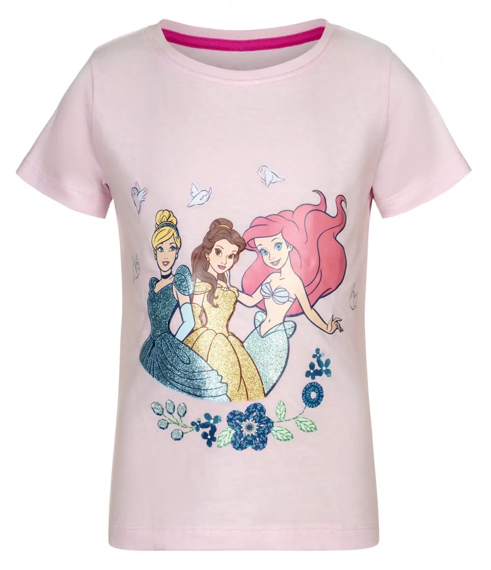 Disney Princesses Koszulka T-Shirt Z Krótkim Rękawem Dla Dzieci zdjęcie produktu