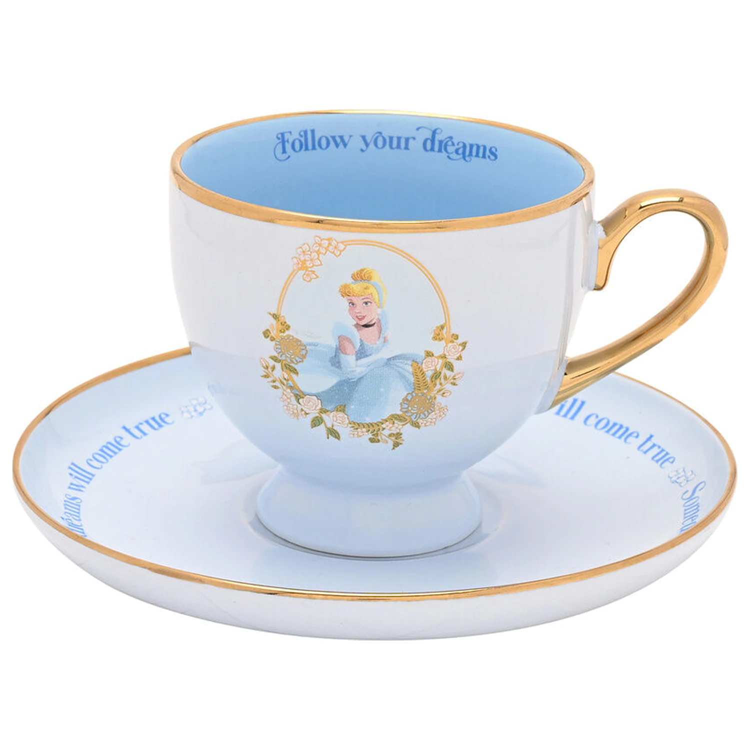 Disney Princess Cinderella filiżanka do herbaty i spodek zdjęcie produktu