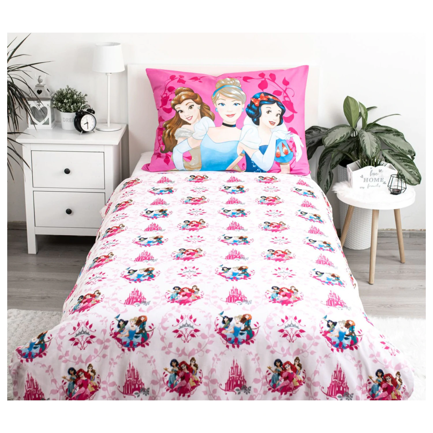 Disney Princesses Heart poszewka na kołdrę zdjęcie produktu