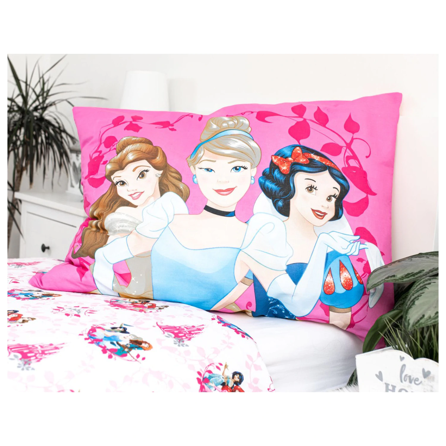 Disney Princesses Heart poszewka na kołdrę zdjęcie produktu