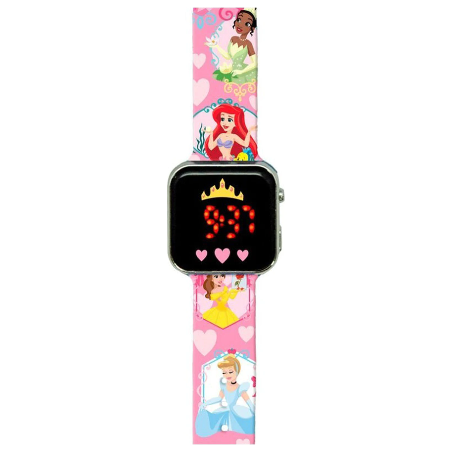 Disney Princess Heart Cyfrowy LED Zegarek na rękę zdjęcie produktu