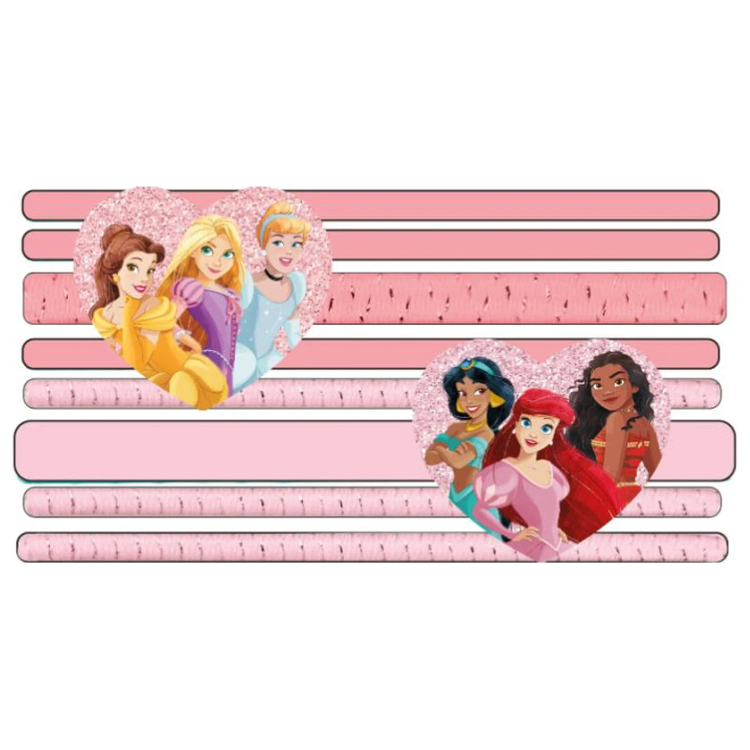Disney Princesses Heart Zestaw gumek do włosów 8 szt. zdjęcie produktu