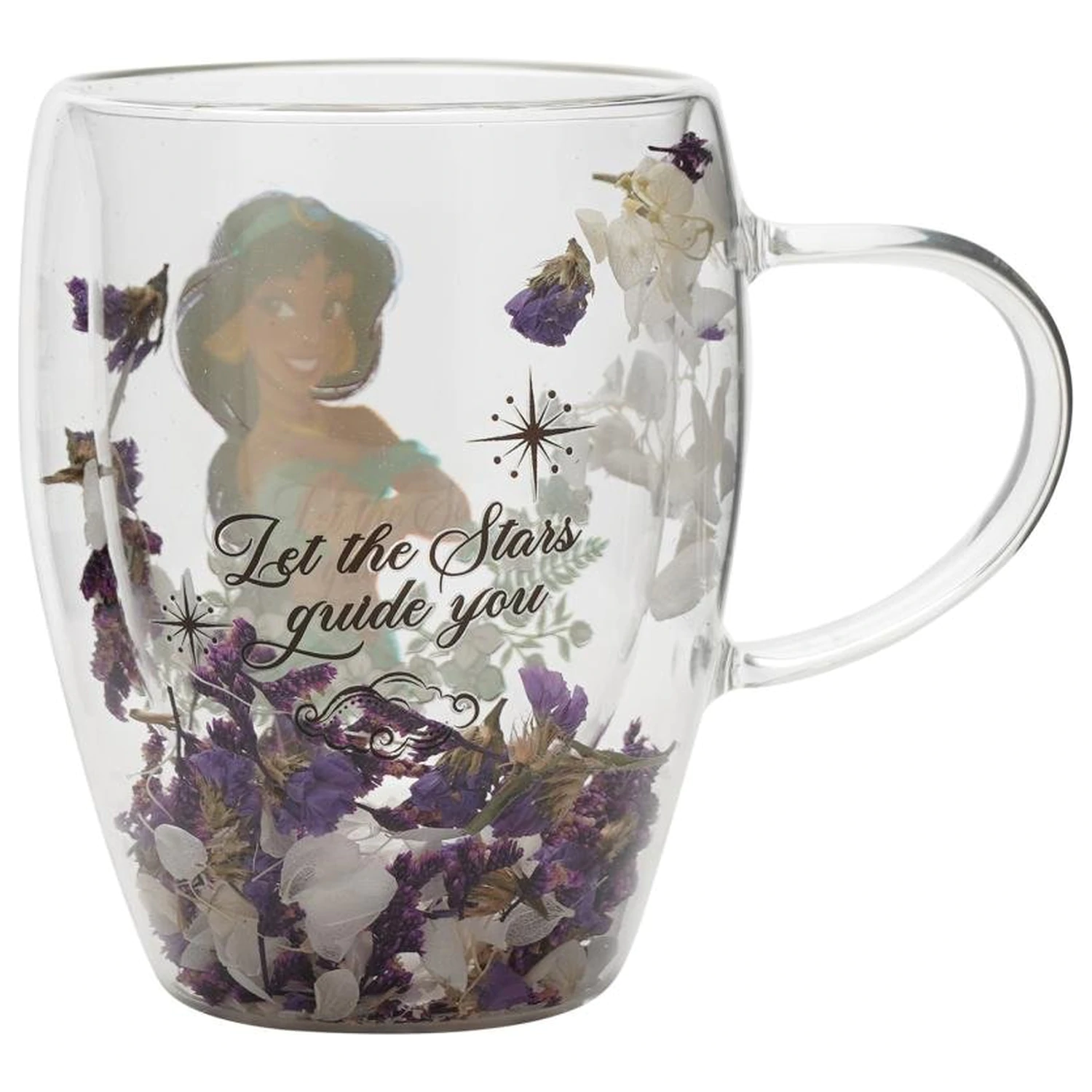 Disney Princess Jasmine Szklanka z suszonymi kwiatami 300 ml zdjęcie produktu
