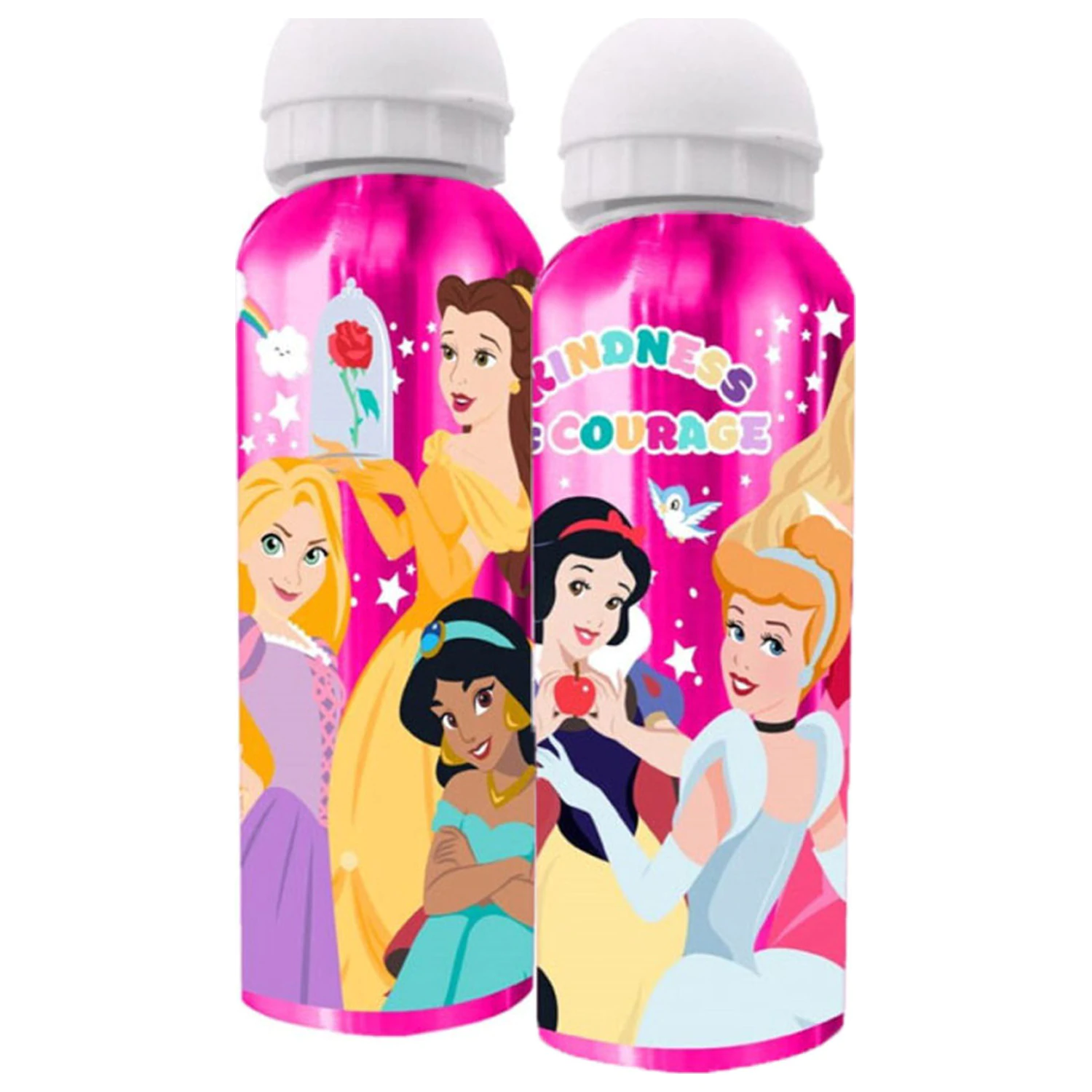 Disney Princesses Kindness aluminiowa butelka na wodę z nakrętką do picia 500ml zdjęcie produktu