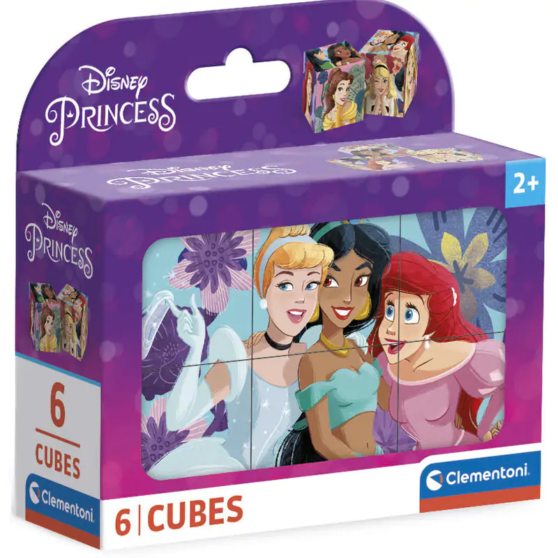 Disney Princess cube puzzle 6 elementów zdjęcie produktu