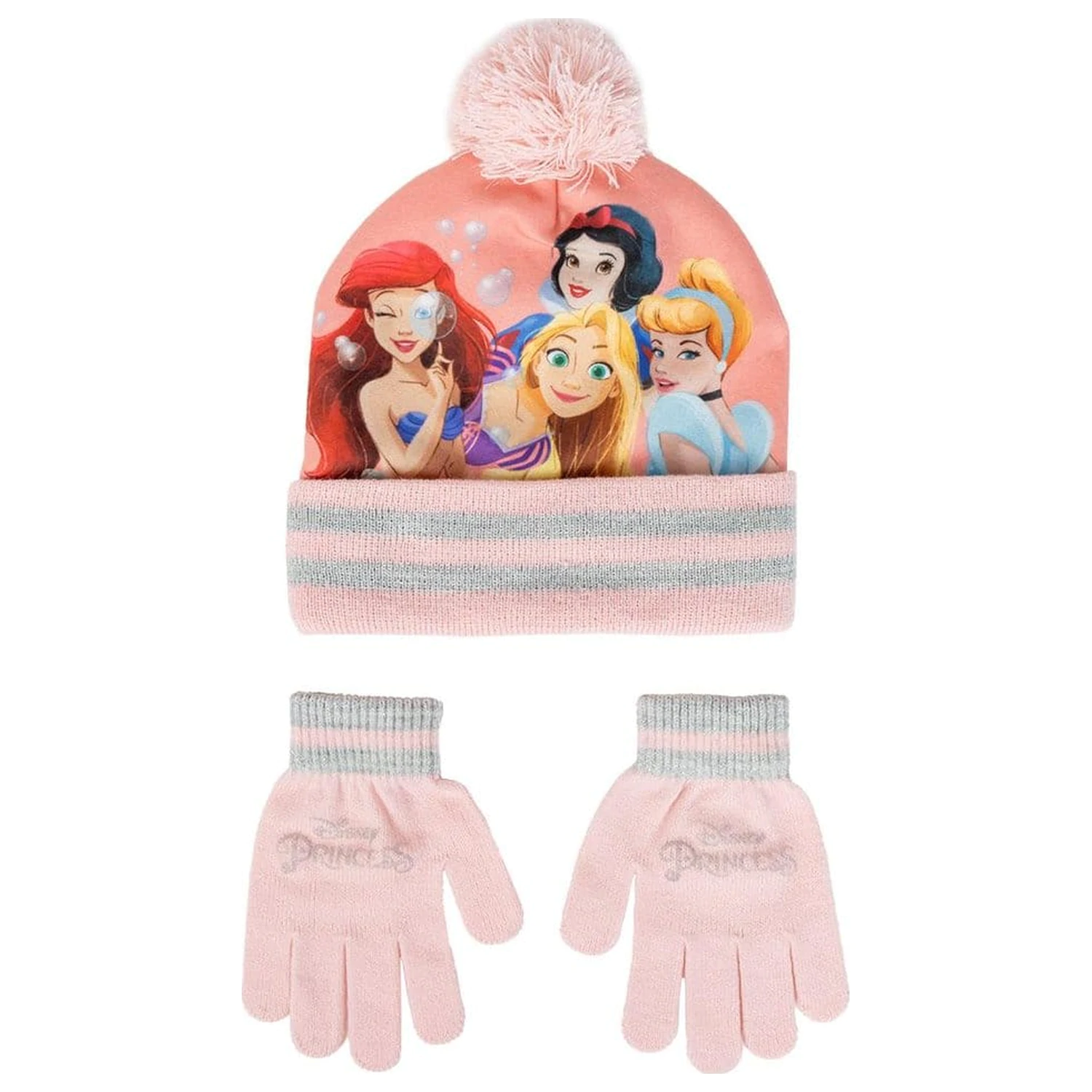 Disney Princess czapka typu beanie i rękawiczki, zestaw 2 szt. zdjęcie produktu