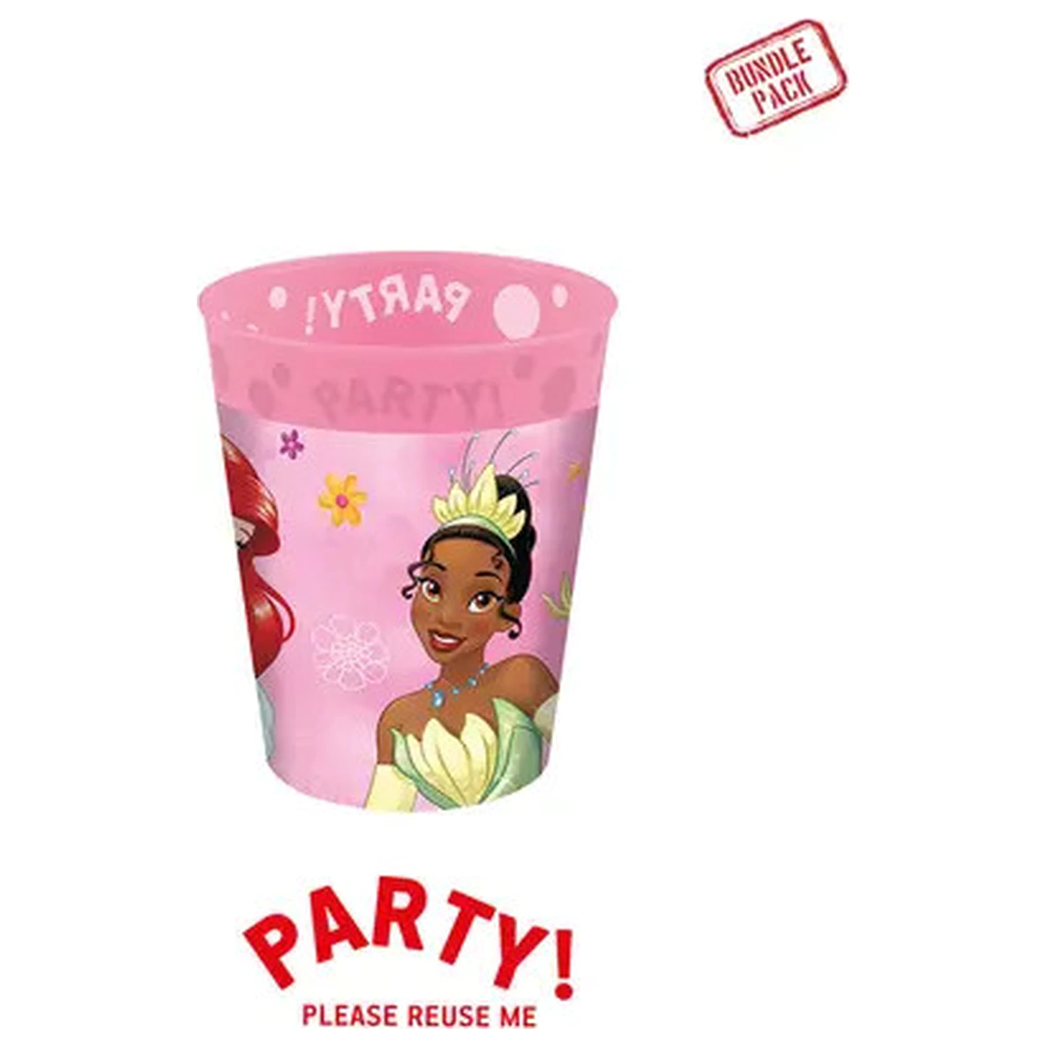 Disney Princesses Live Your Story Zestaw Micro Premium plastikowych kubków, 4 sztuki, 250 ml zdjęcie produktu
