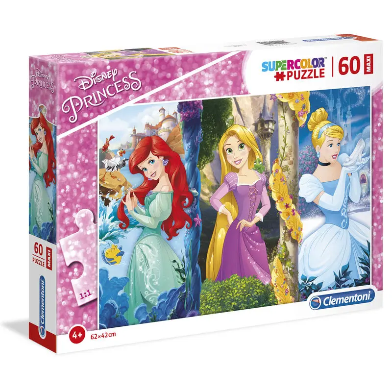 Puzzle Maxi Disney Princess 60 elementów zdjęcie produktu