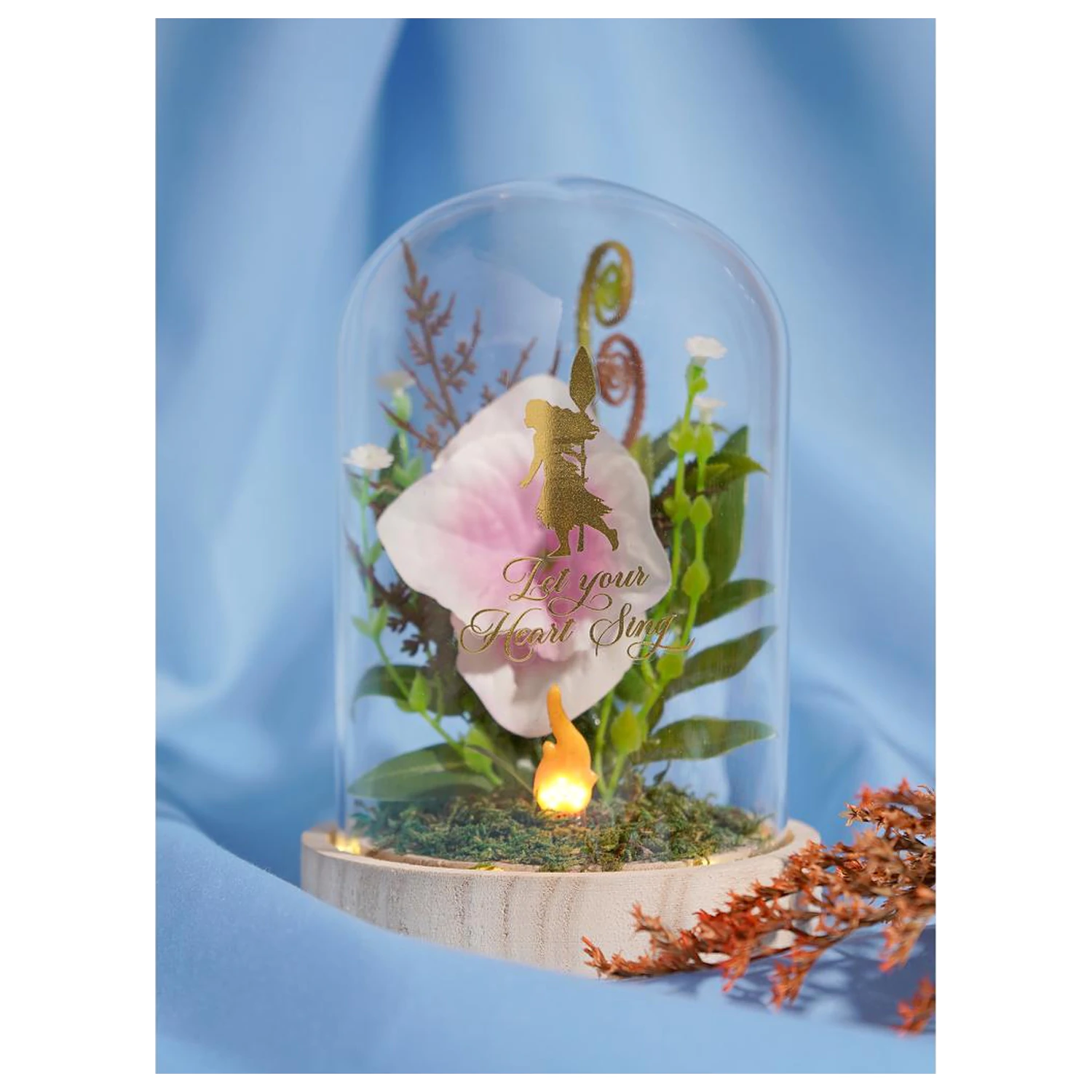 Disney Princess Moana Floral Cloche z neonowym światłem zdjęcie produktu