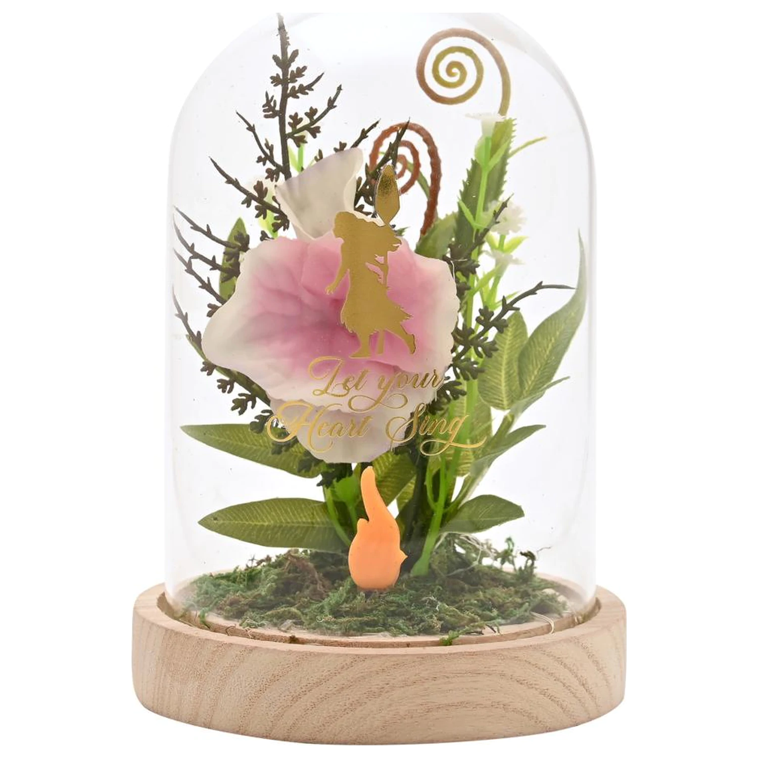 Disney Princess Moana Floral Cloche z neonowym światłem zdjęcie produktu