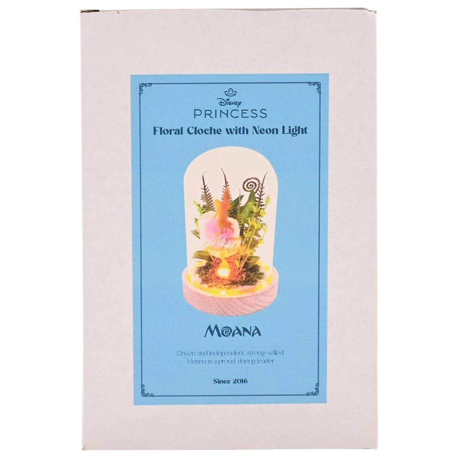 Disney Princess Moana Floral Cloche z neonowym światłem zdjęcie produktu