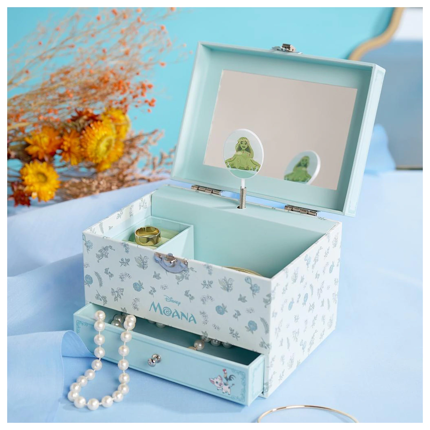 Disney Princess Moana Muzyczna Szkatułka na Biżuterię zdjęcie produktu