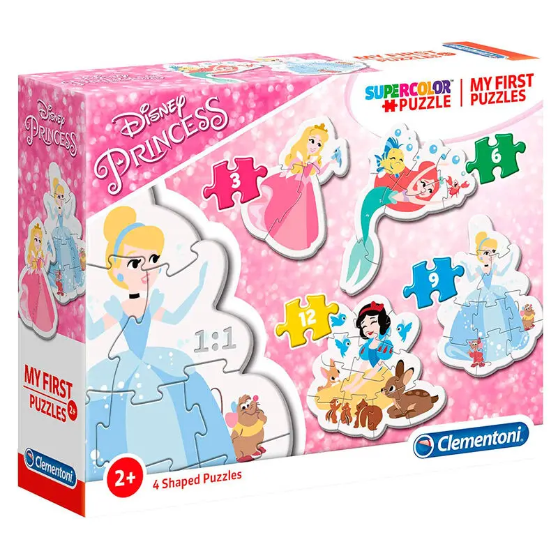 Disney Princess Moje Pierwsze Puzzle 3-6-9-12 elementów zdjęcie produktu