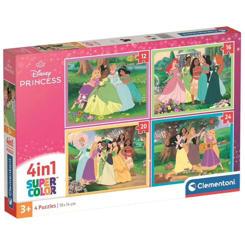 Puzzle Disney Princess 12+16+20+24 el. zdjęcie produktu