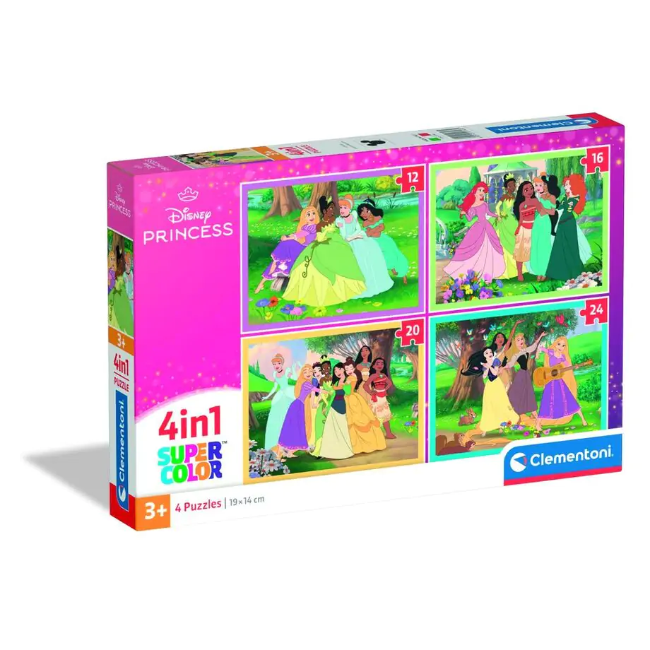 Puzzle Disney Princess 12+16+20+24 el. zdjęcie produktu