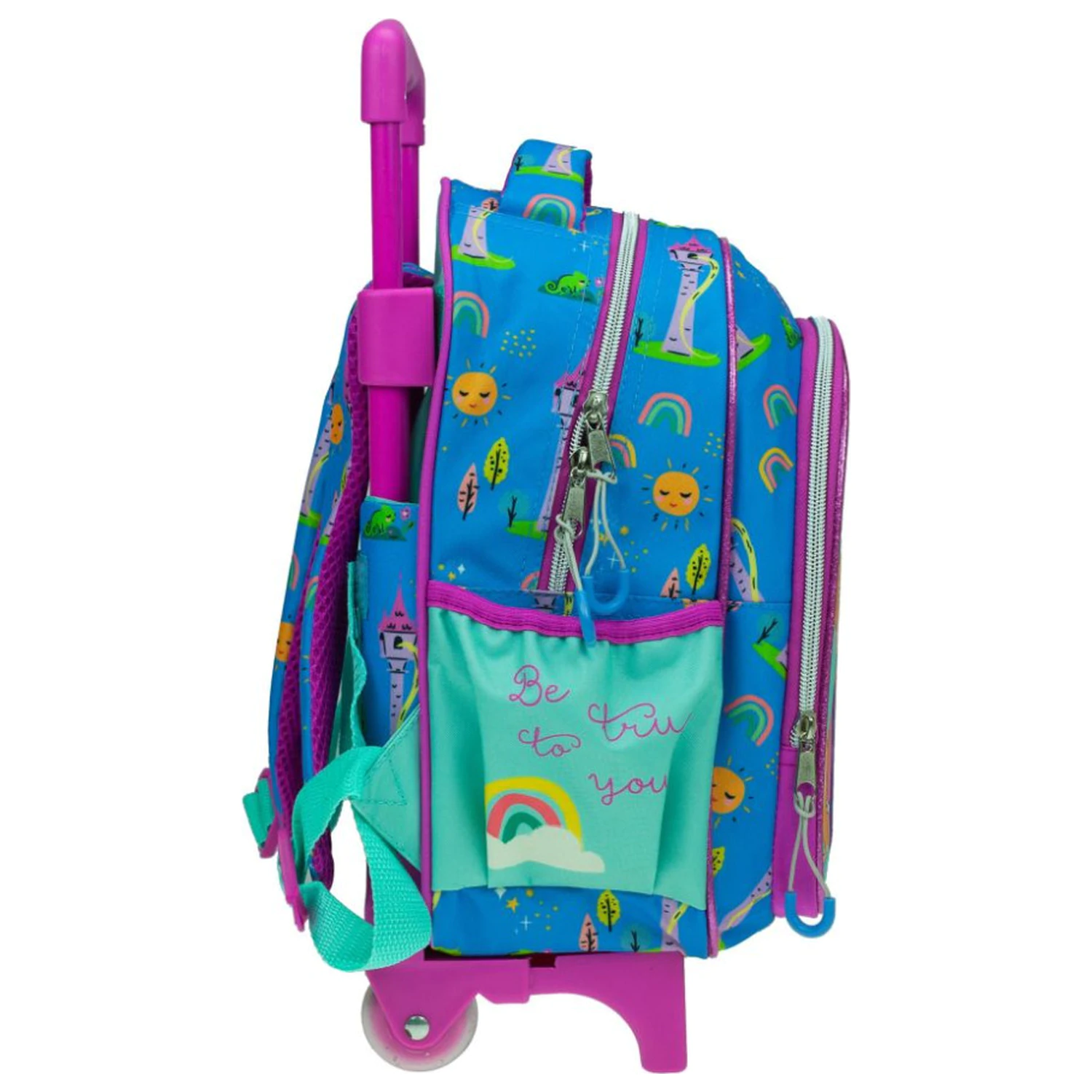Disney Princess Roszpunka plecak przedszkolny na kółkach, torba 30 cm zdjęcie produktu