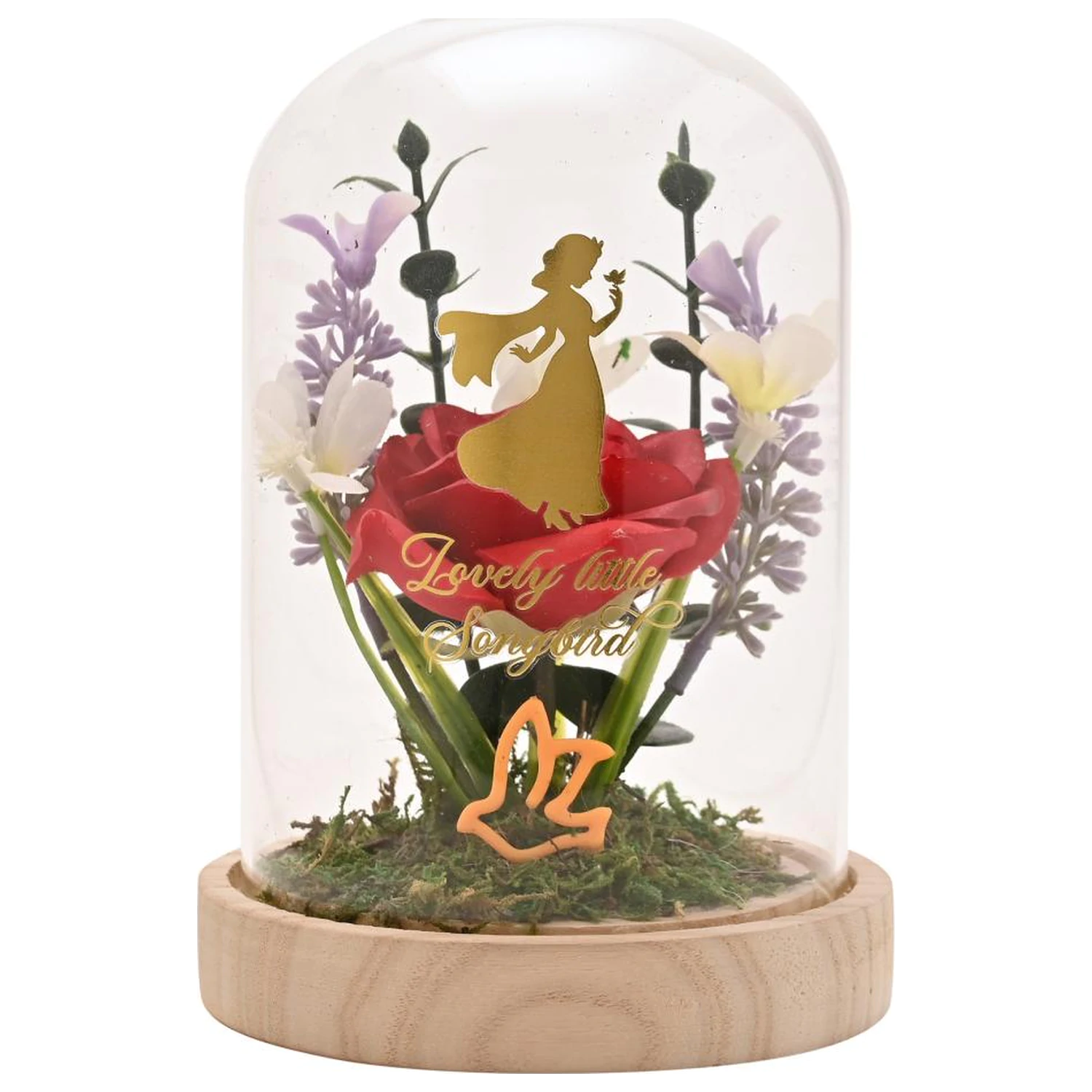 Disney Princess Snow White Floral Cloche z neonowym światłem zdjęcie produktu