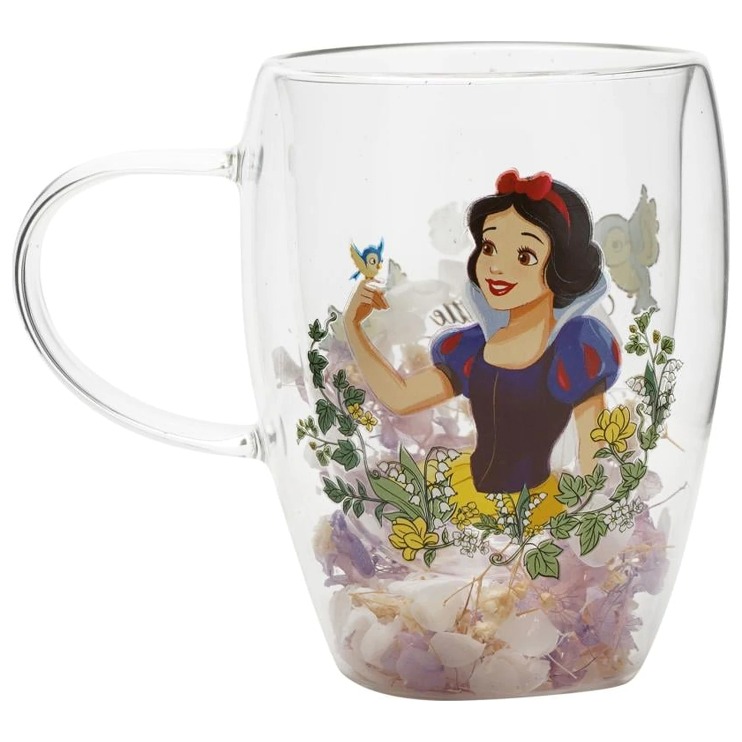 DISNEY PRINCESS Snow White szklanka z suszonymi kwiatami 300ml zdjęcie produktu