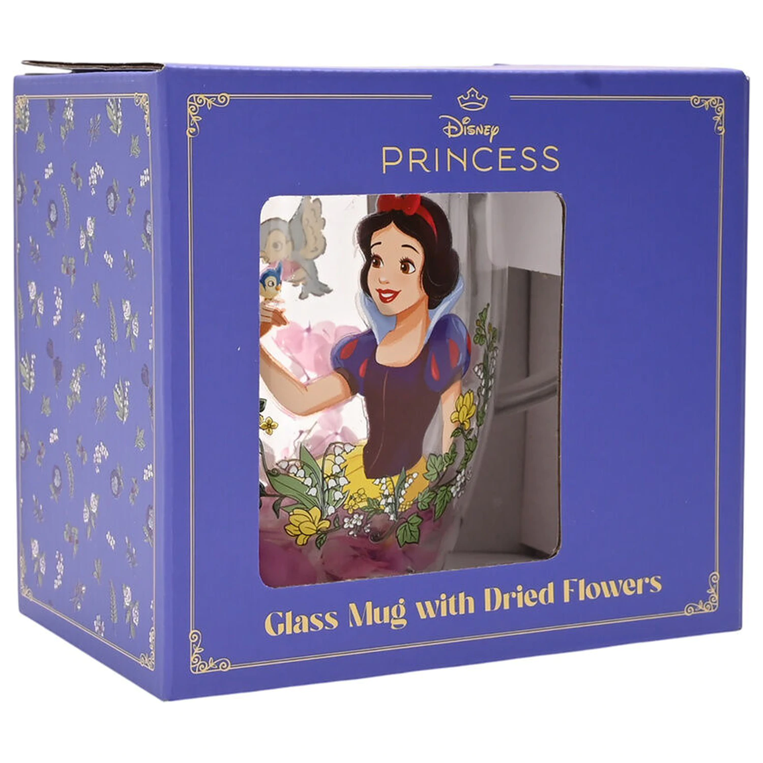 DISNEY PRINCESS Snow White szklanka z suszonymi kwiatami 300ml zdjęcie produktu