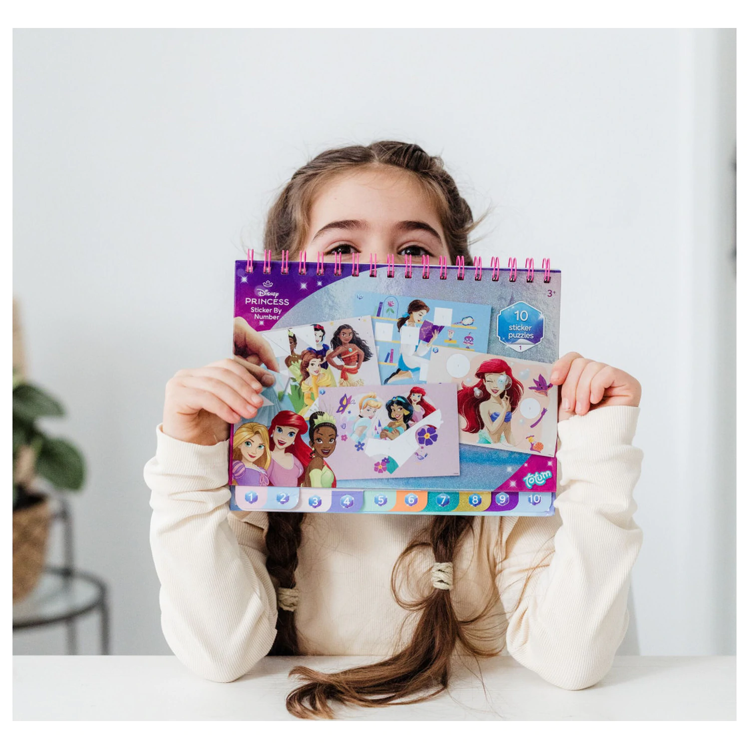 Zestaw do kolorowania, naklejek i puzzli Disney Princess Story zdjęcie produktu